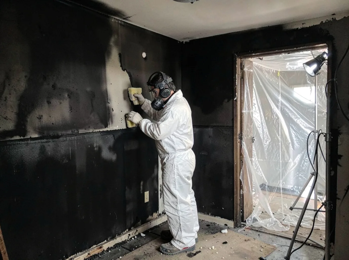 Fire Damage Restoration company in Ball, LA